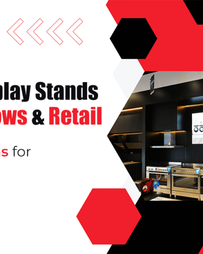 Branded Display Stands for Trade Shows & Retail