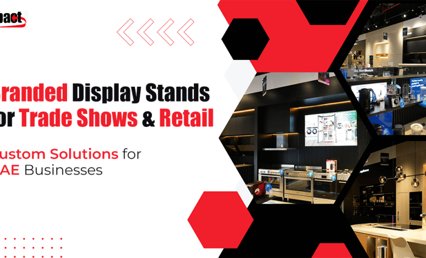 Branded Display Stands for Trade Shows & Retail
