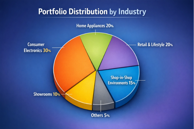 portfolio distribution by industry
